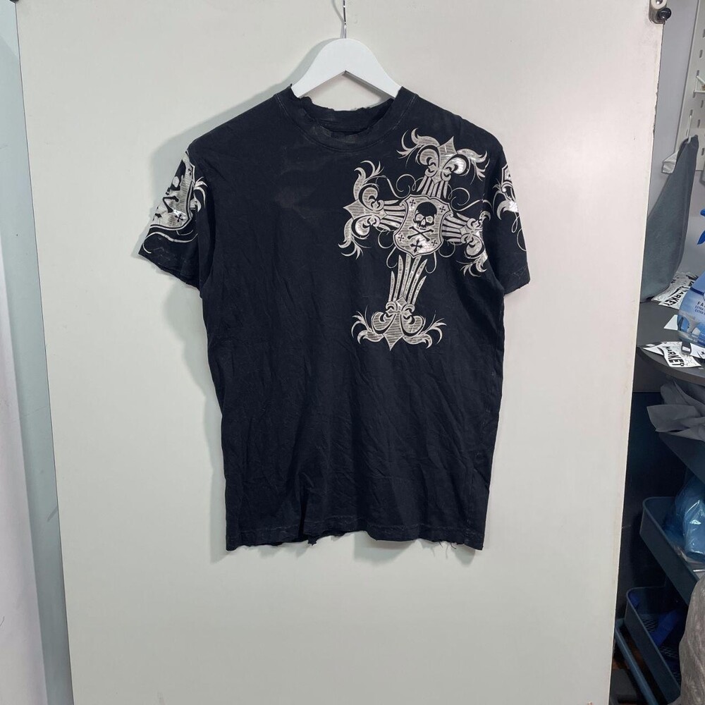 Deadstock Affliction Tee Measurements Waist 2 C 20